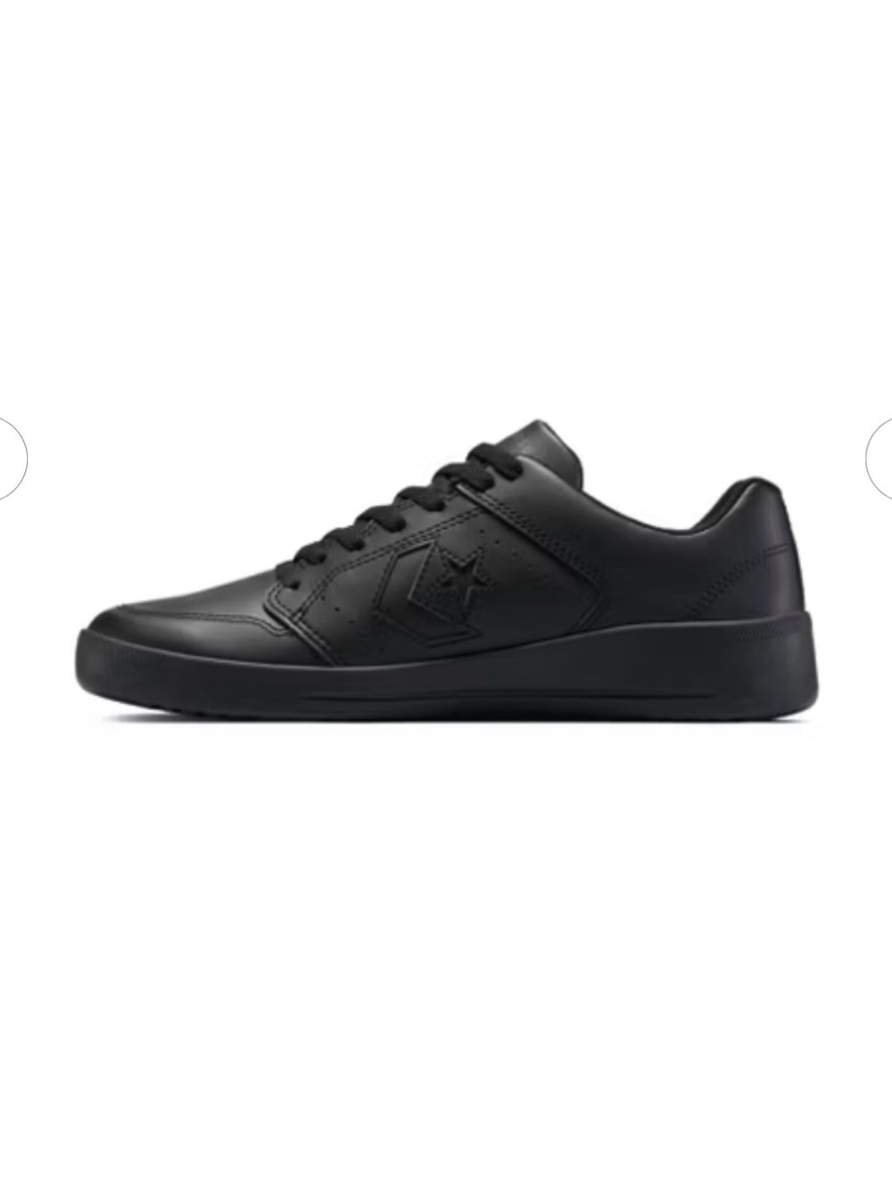 Converse Men's Black Sneakers - Picture 4 of 8